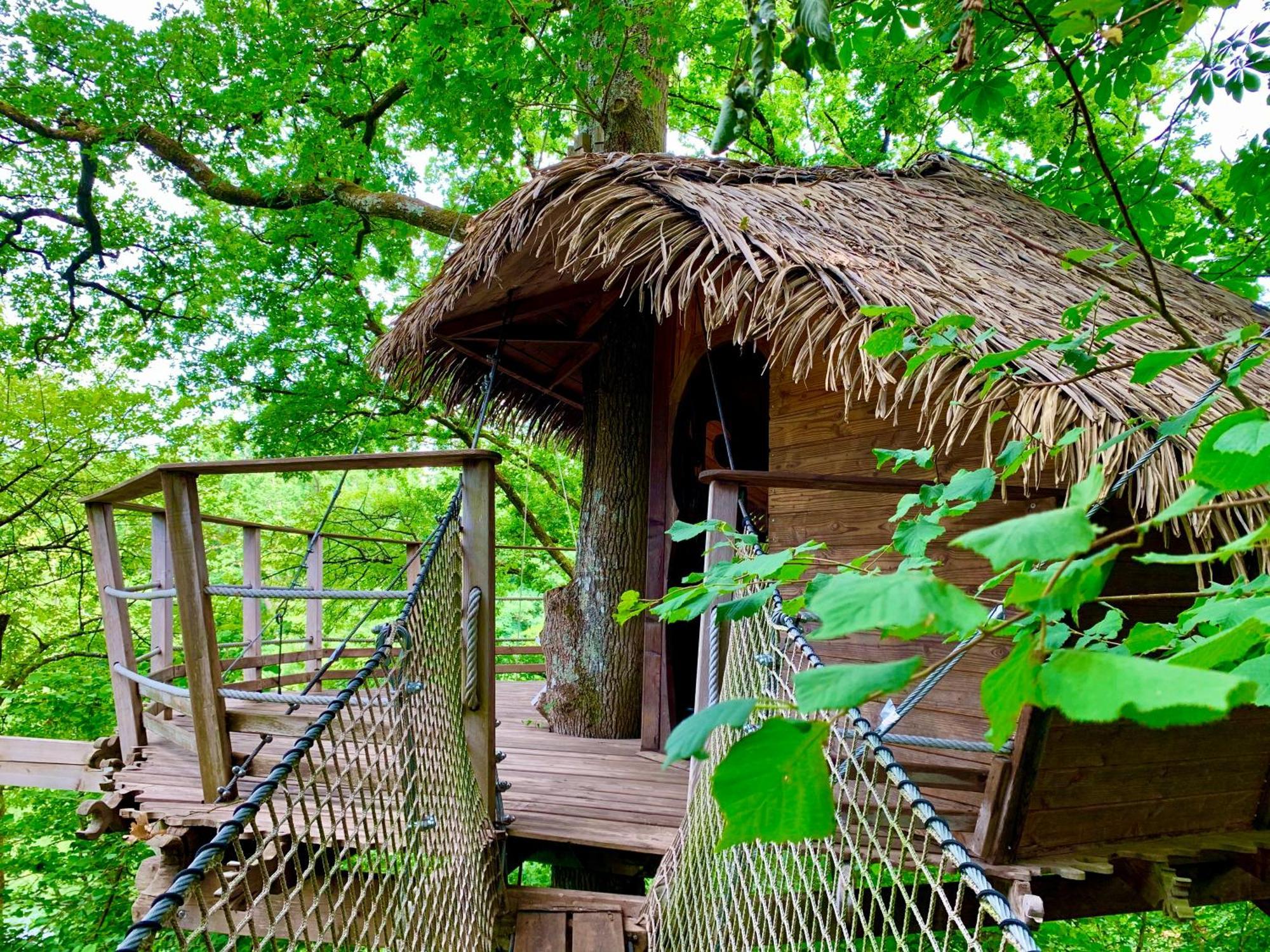 Domaine Des Vaulx - Locations De Cabanes Insolites La Baconniere 외부 사진