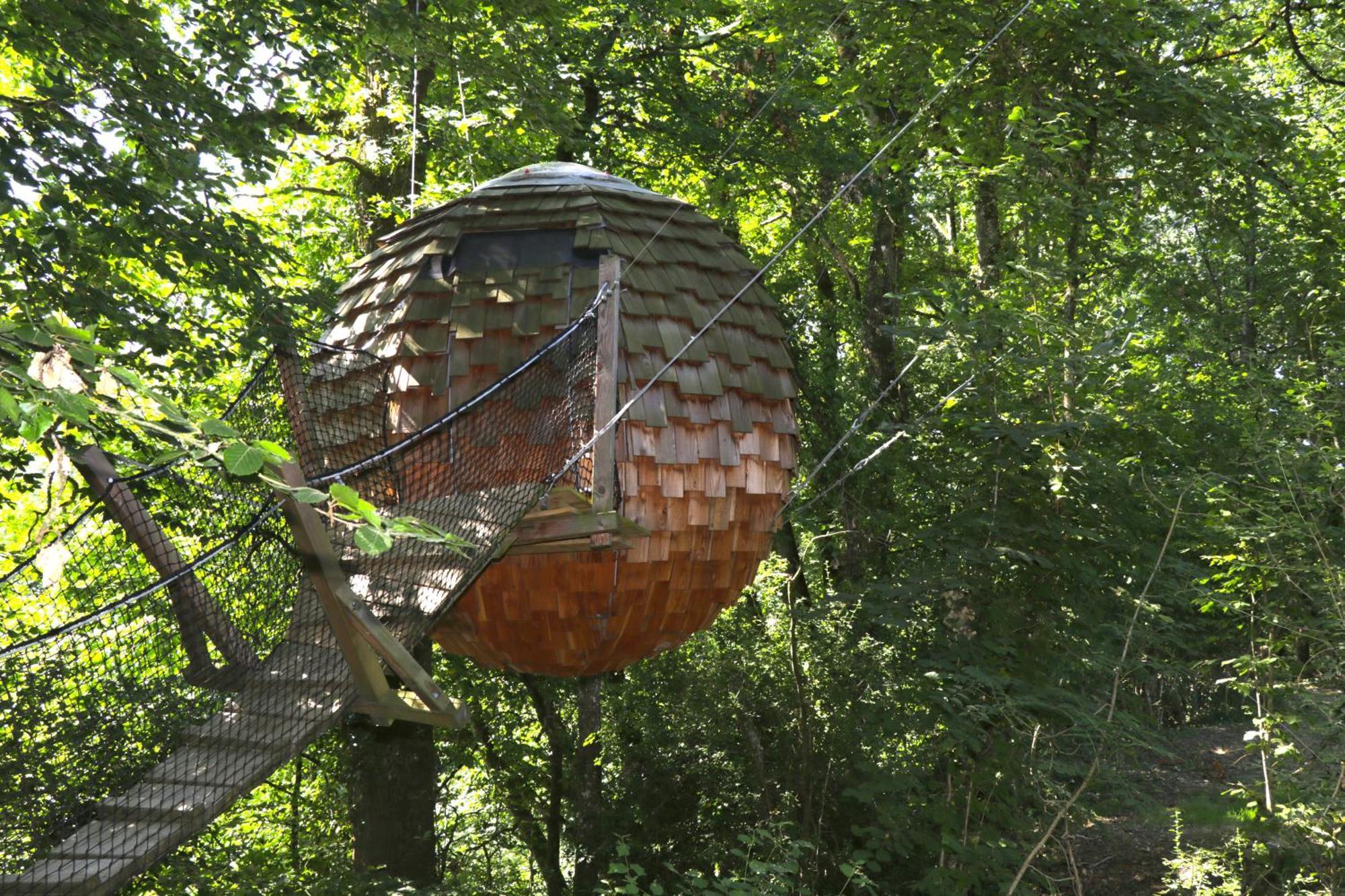 Domaine Des Vaulx - Locations De Cabanes Insolites La Baconniere 외부 사진