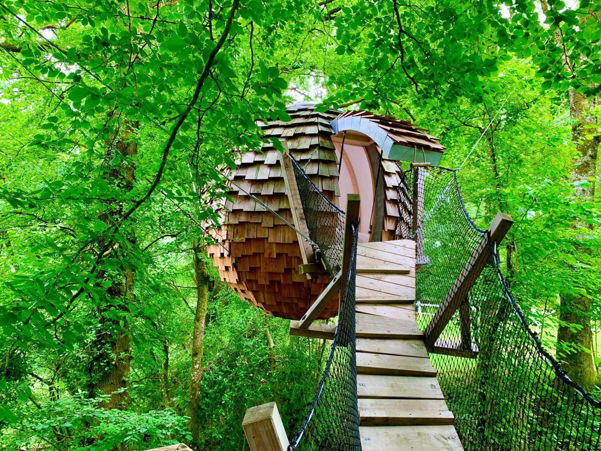 Domaine Des Vaulx - Locations De Cabanes Insolites La Baconniere 외부 사진